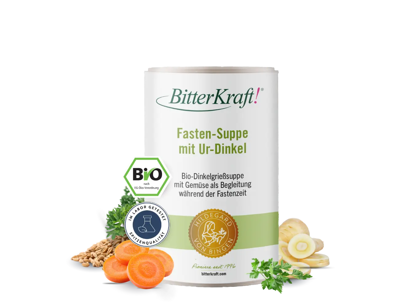 Fasten-Suppe mit Ur-Dinkel (BIO)