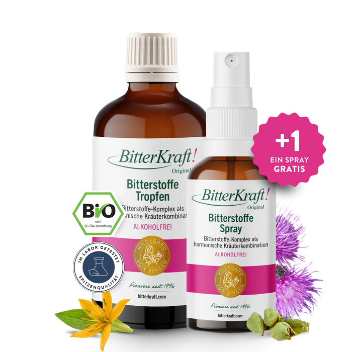 BitterKraft! Original Alkoholfrei (BIO) 100ml + Gratis Spray