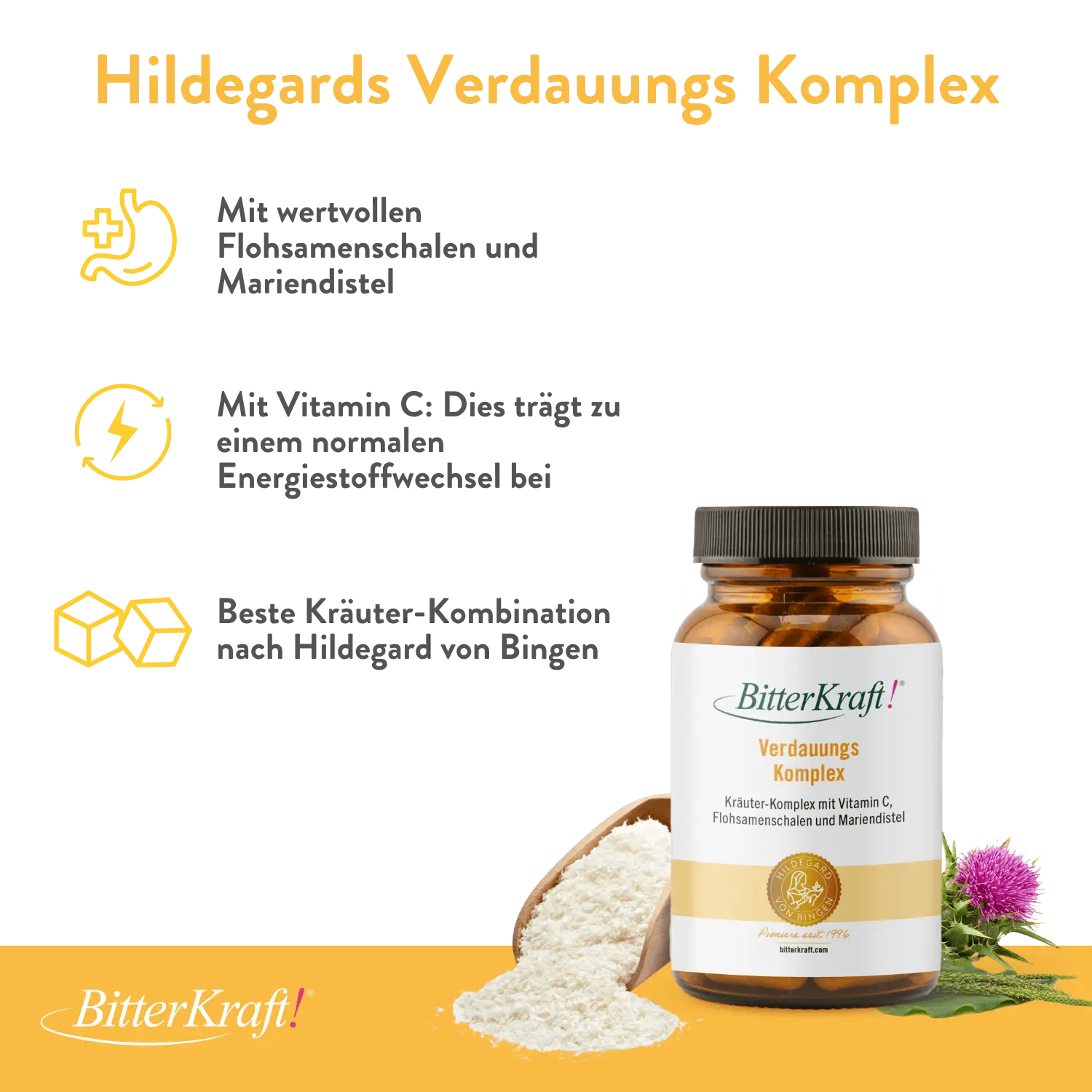 Bitterkraft Verdauungs-Komplex