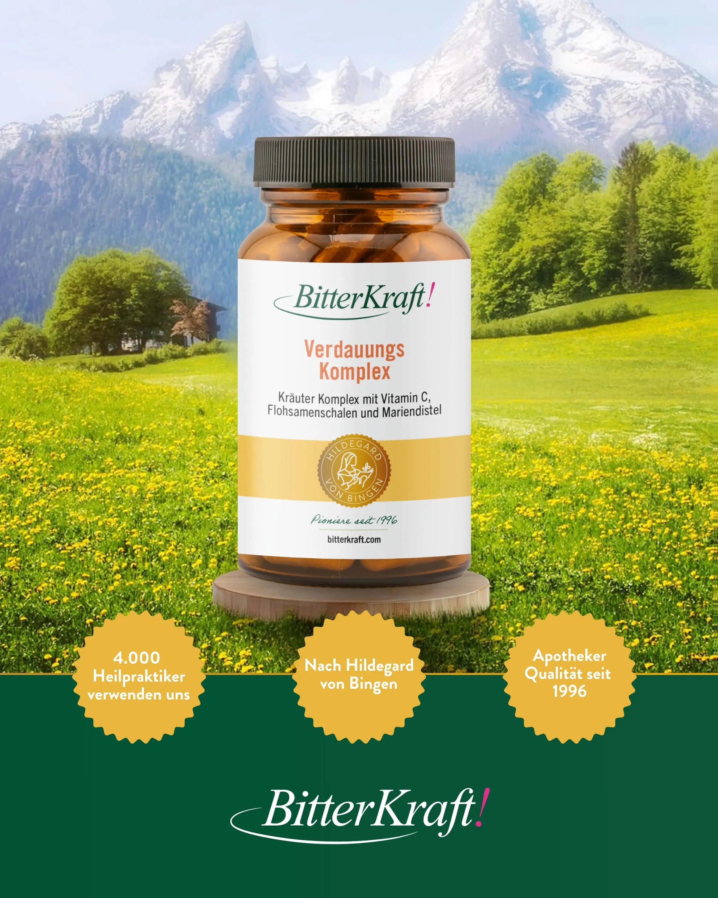 BitterKraft Verdauungs-Komplex – 3er-Sparpaket