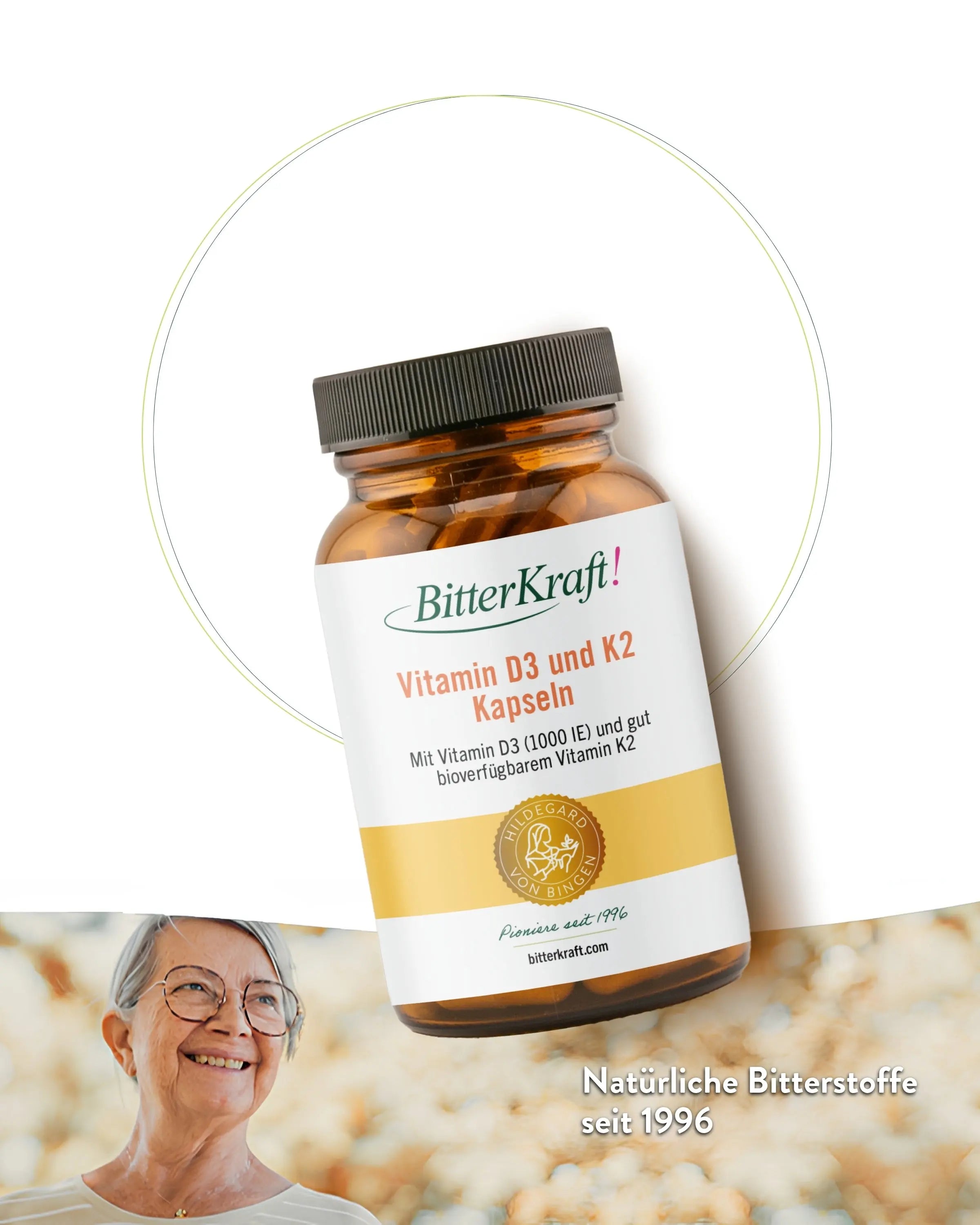 Bitterkraft Vitamin D3 und K2 Kapseln