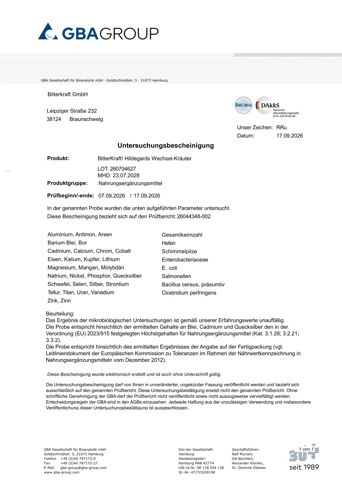 Hildegards Wechsel-Kräuter