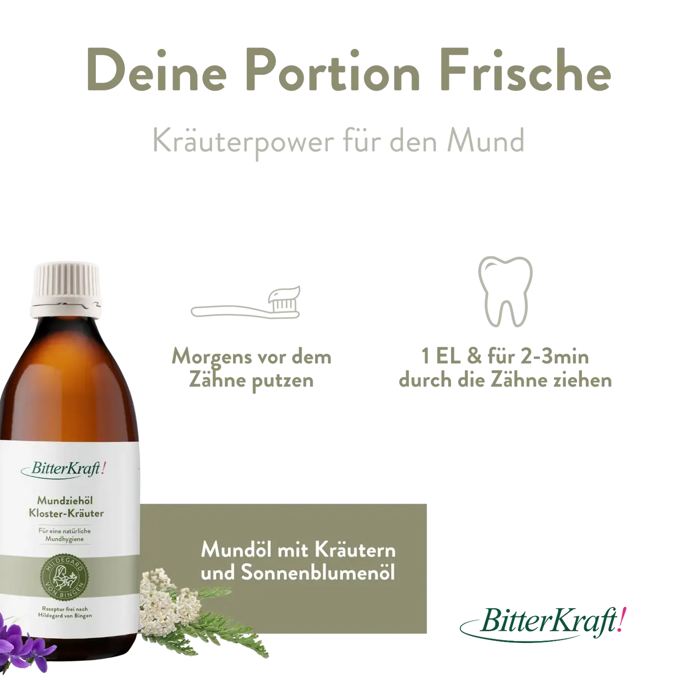 Mundziehöl Kloster-Kräuter 200ml