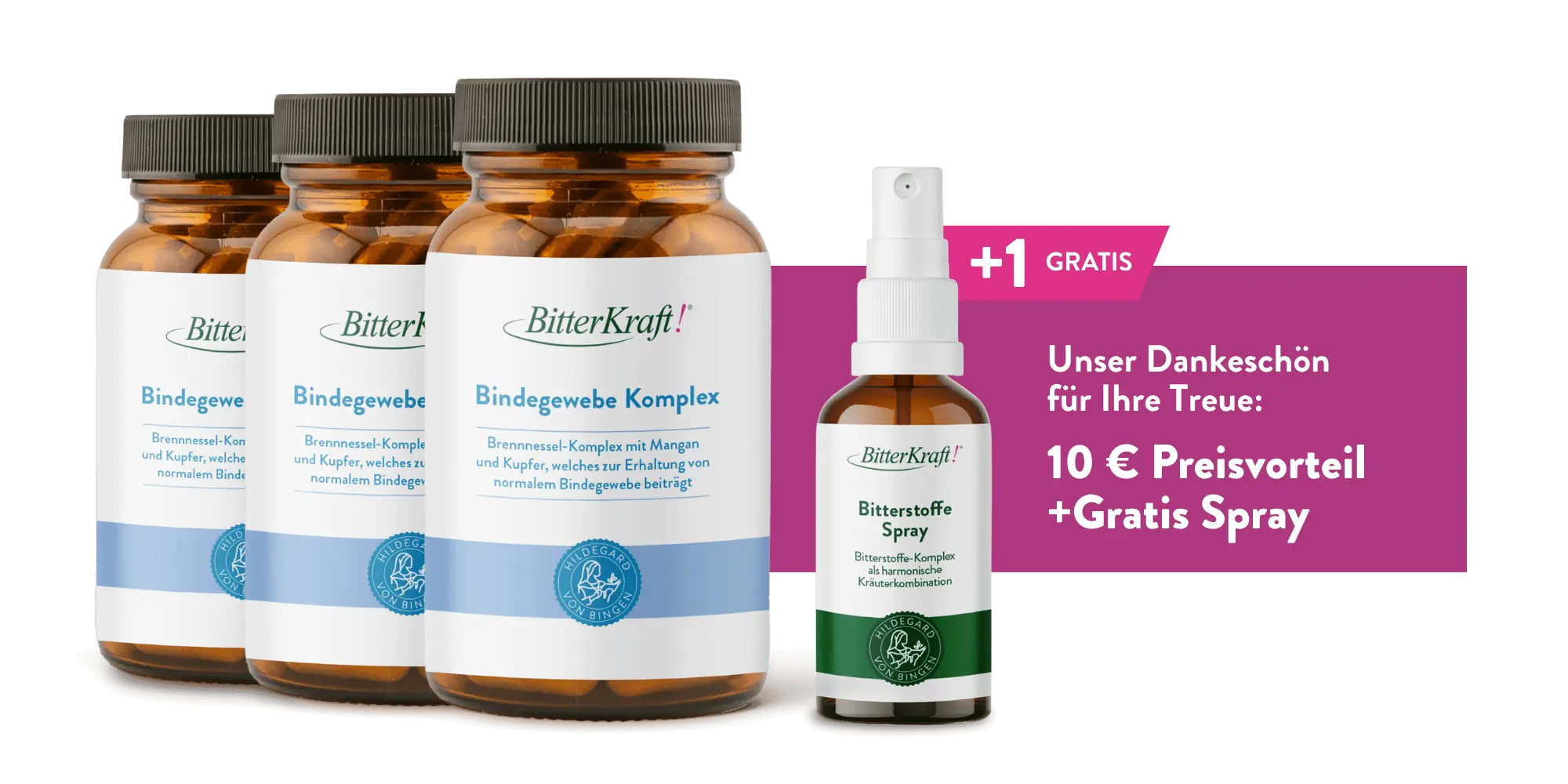 Bindegewebe Komplex – 3er-Sparpaket