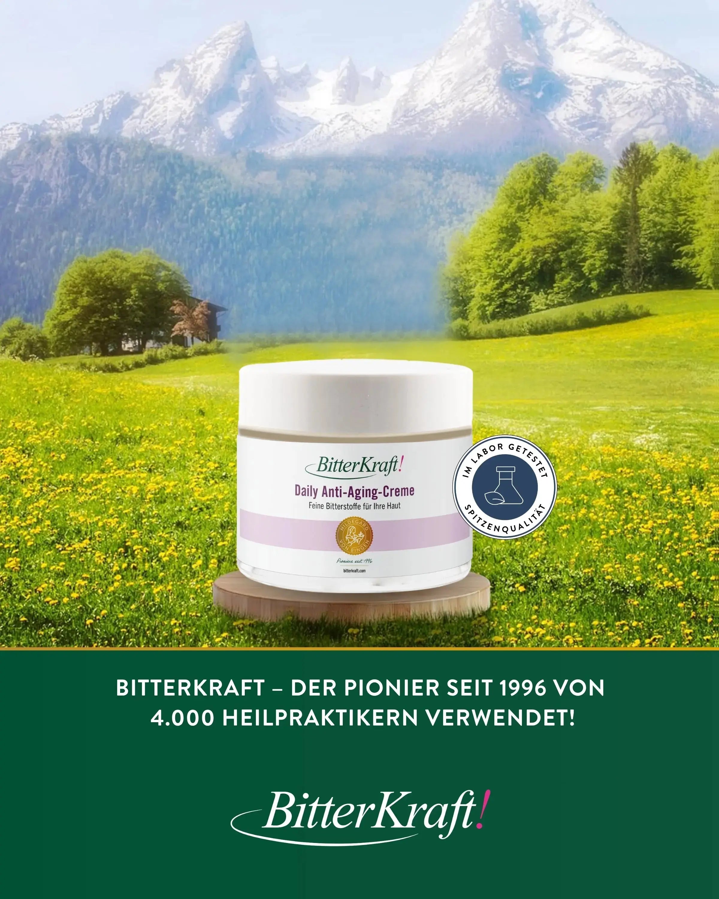 BitterKraft! Daily Anti Aging Creme Geburtstagspaket