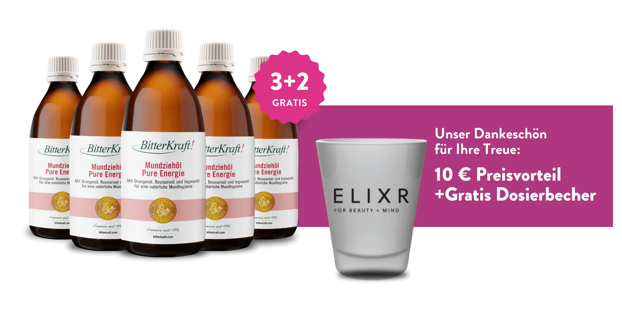 Mundziehöl Pure Energie – 5er-Sparpaket